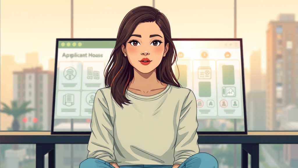 SH 청년안심주택 신청 방법 (illustration 스타일)