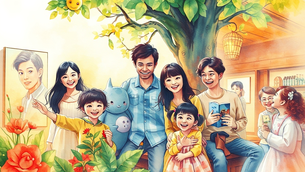 잊지 못할 추억, 체험 활동 선물 (watercolor 스타일)