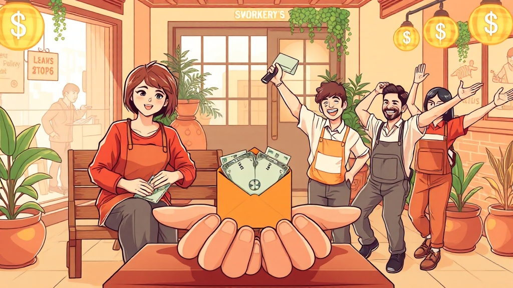 5인 미만 사업장도 똑같을까? (illustration 스타일)