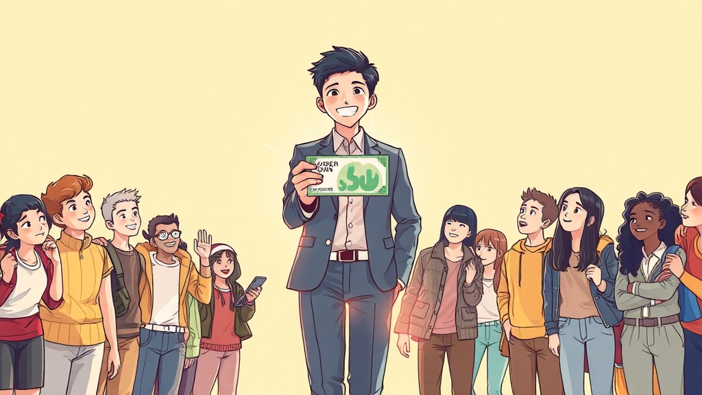 구직촉진수당, 왜 중요할까요? (illustration 스타일)
