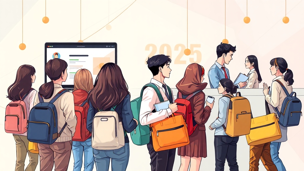 신청 절차, 어렵지 않아요! (illustration 스타일)
