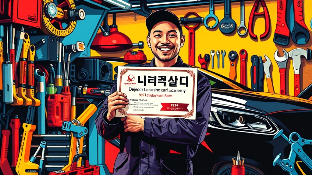 어떤 학원을 선택해야 할까요? (popart 스타일)