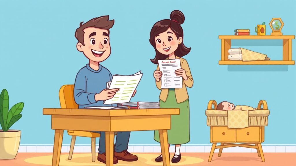 신청 절차, 어렵지 않아요! (cartoon 스타일)