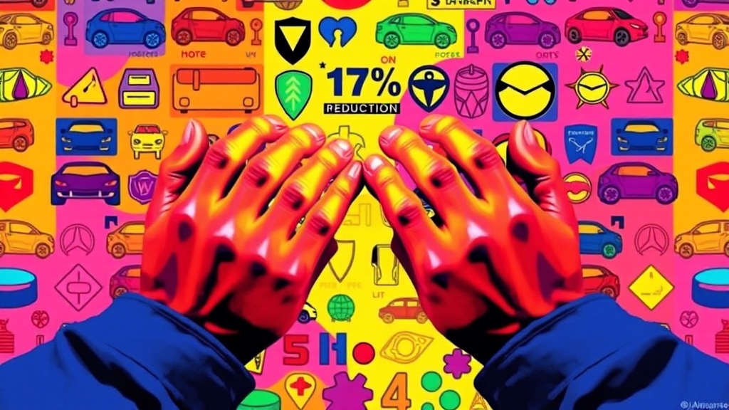 자동차보험, 왜 비교해야 할까요? (popart 스타일)