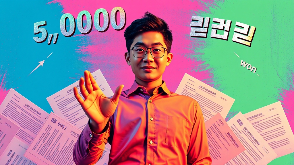 신청 방법, 어렵지 않아요! (popart 스타일)
