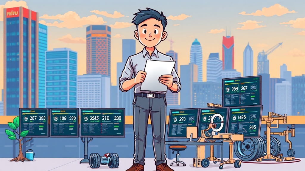 채용 담당자의 시선 (cartoon 스타일)