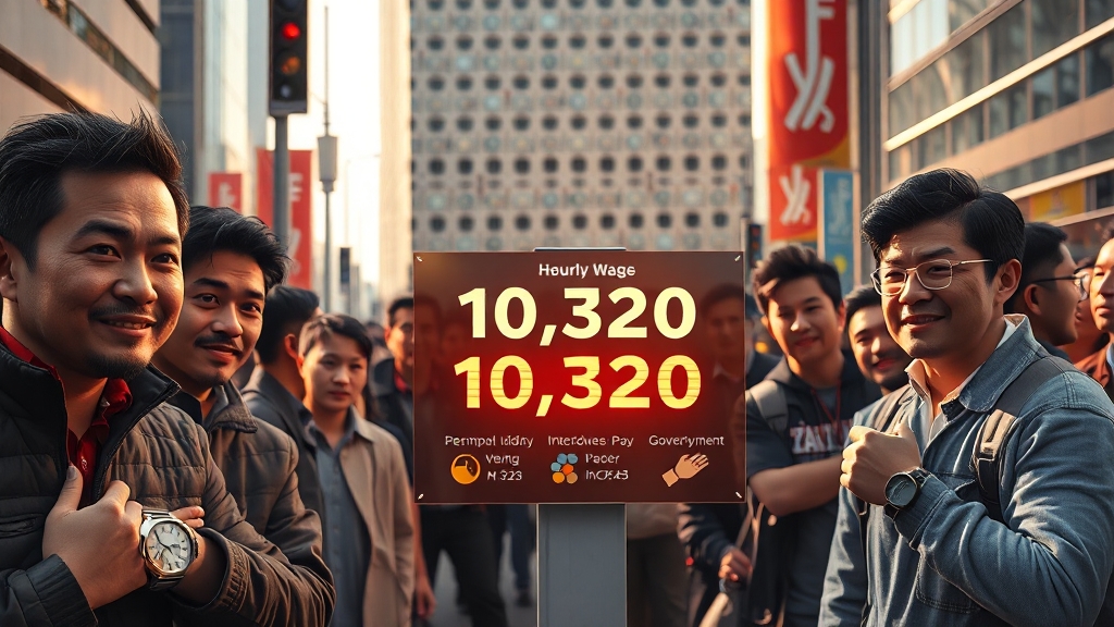 2026년 최저임금, 핵심 변경 사항 (realistic 스타일)