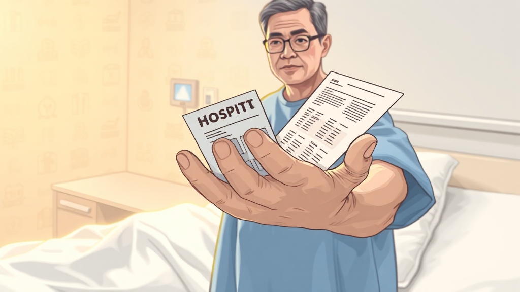 실비청구, 왜 중요할까요? (illustration 스타일)