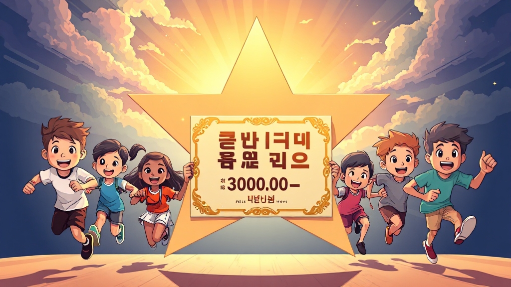 자격증 취득 장려금이란? (cartoon 스타일)