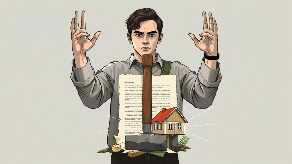 상속 포기 절차 및 기한 (illustration 스타일)