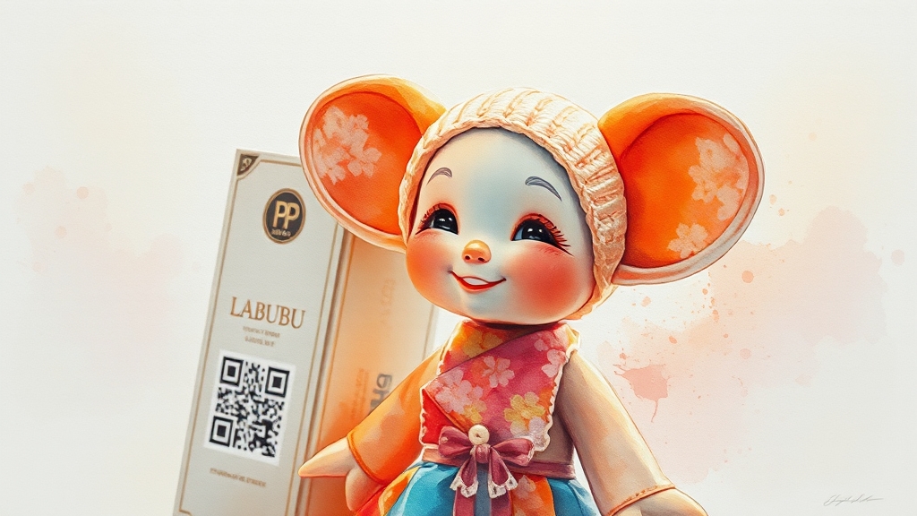 정품 구별법: 꼼꼼히 확인 (watercolor 스타일)