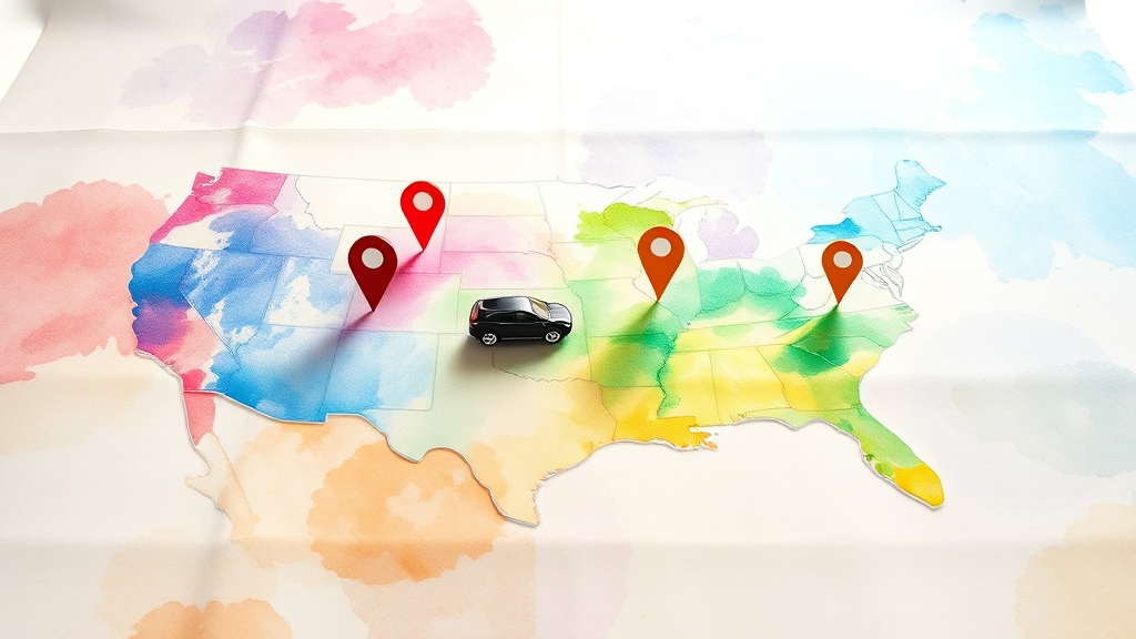 경유지 설정, 어떻게 활용할까? (watercolor 스타일)