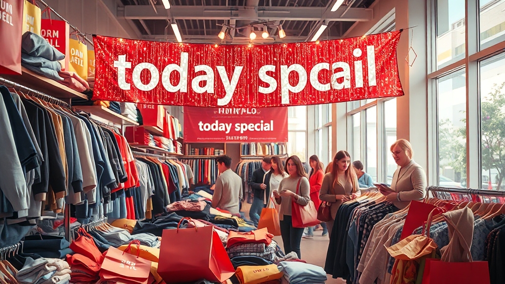 유니클로 세일 정보 (realistic 스타일)