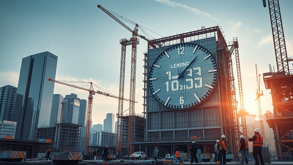 재건축 기간 단축, 무엇이 달라졌나? (realistic 스타일)