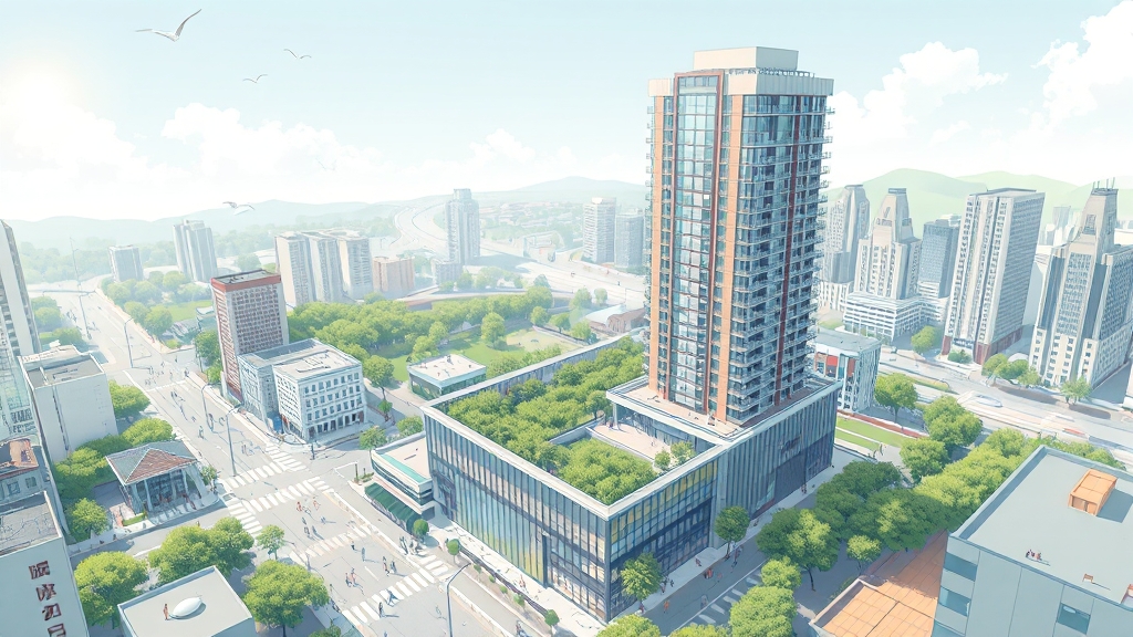 목동 6단지, 어떻게 변모하나? (illustration 스타일)