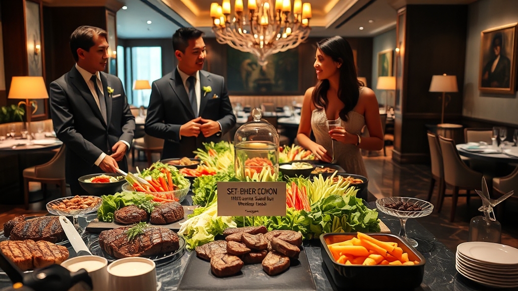 빕스 50% 할인! 핵심 정보 (realistic 스타일)