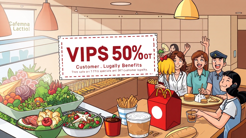 빕스 할인, 다른 프로모션 비교 분석 (cartoon 스타일)