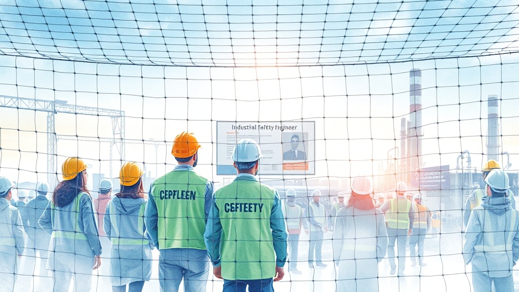 산업안전기사, 왜 필요할까? (watercolor 스타일)