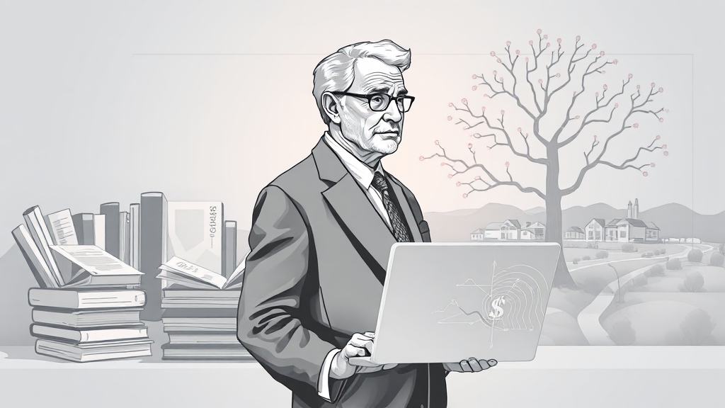 결론, 나에게 맞는 노후 대비 전략 (illustration 스타일)