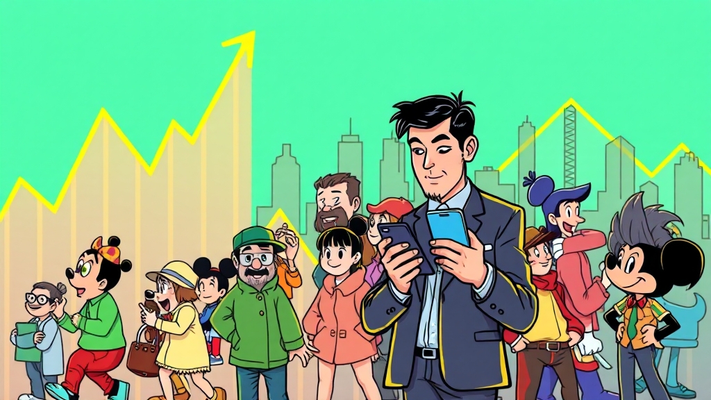 투자 시 유의사항 (cartoon 스타일)