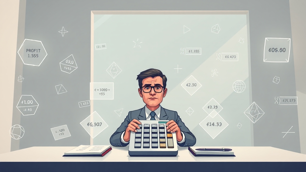 양도세, 어떻게 계산할까? (illustration 스타일)