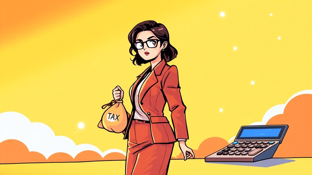 절세 전략, 이것만 알면 끝! (illustration 스타일)