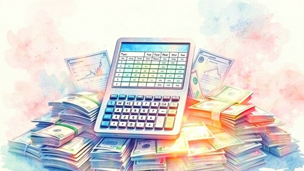 거래 기록, 왜 중요할까? (watercolor 스타일)