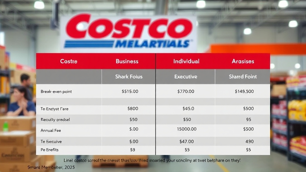 2025년 회원권 종류별 비교 (realistic 스타일)