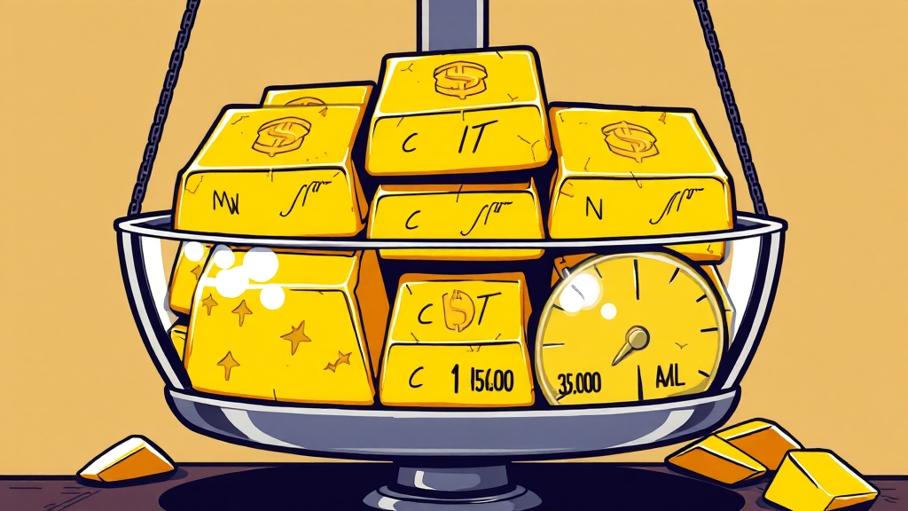 금 1온스는 몇 돈(돈)일까요? (cartoon 스타일)