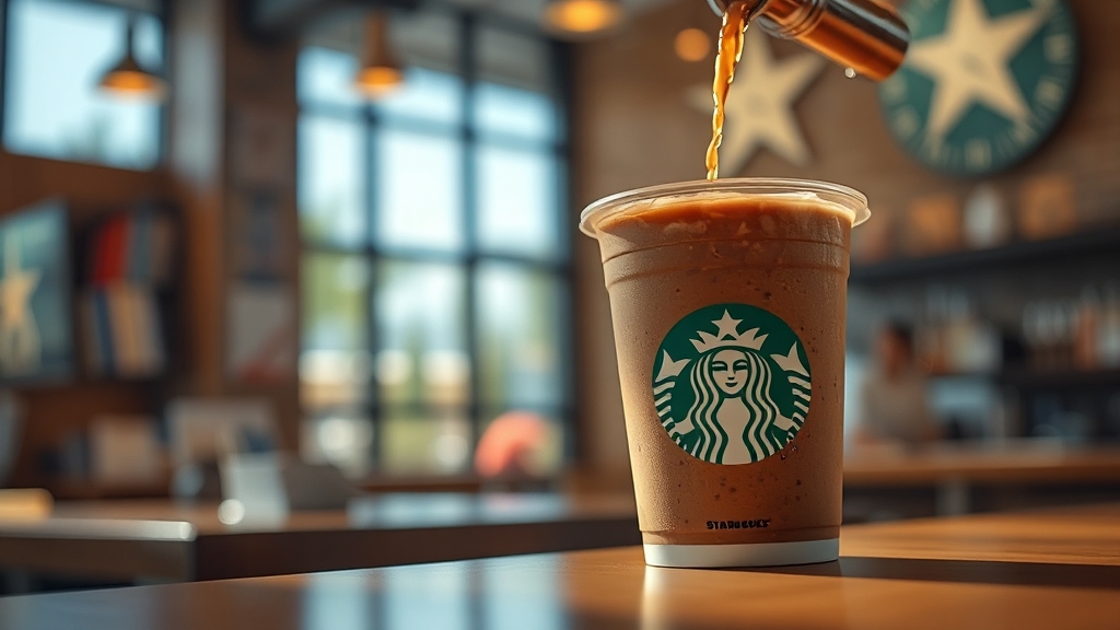 카드 혜택: 별 & 무료 음료 쿠폰 (realistic 스타일)