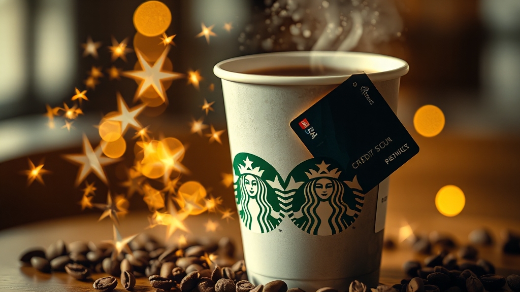 복합 결제: 별 적립 극대화 (realistic 스타일)