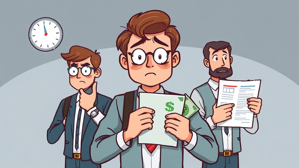 실업급여, 유의사항은? (cartoon 스타일)