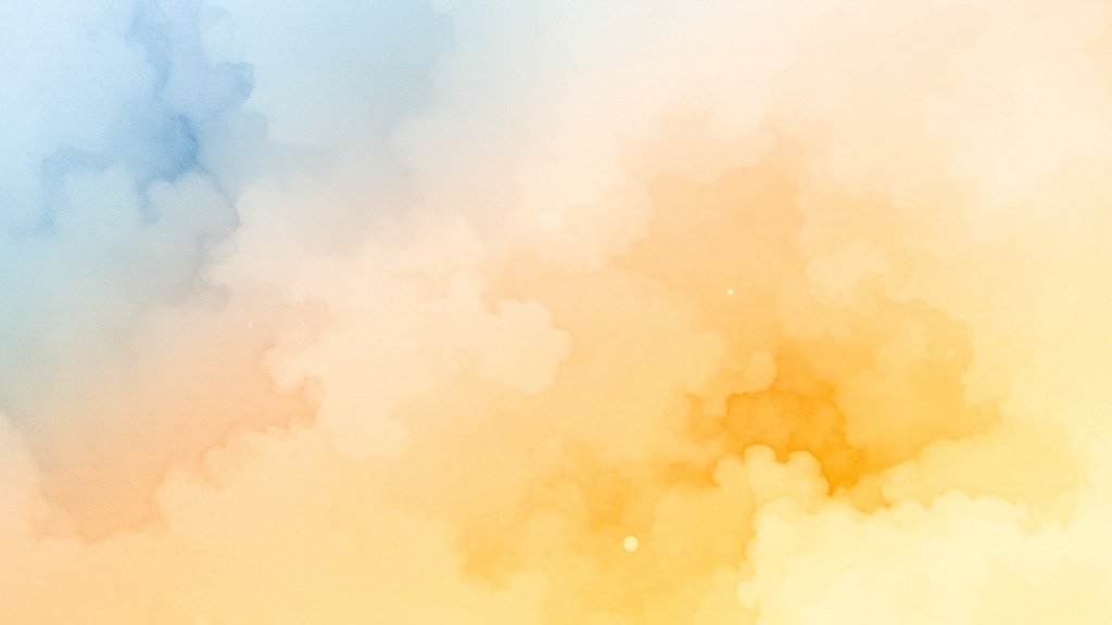 투자자가 주목할 점 (watercolor 스타일)