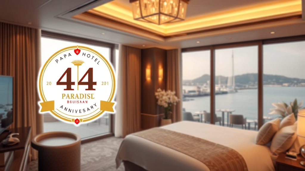 44주년 기념 프로모션 (realistic 스타일)