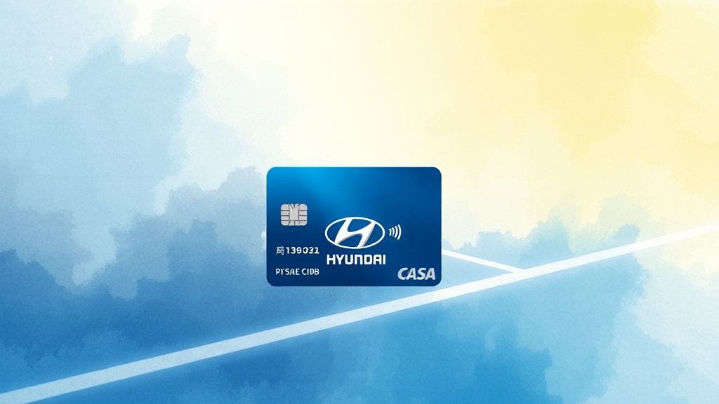 현대카드 할인 혜택 (watercolor 스타일)