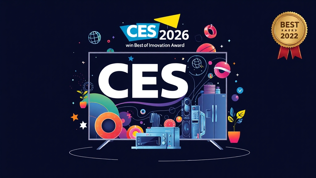 LG전자 수상 내용 분석 (illustration 스타일)