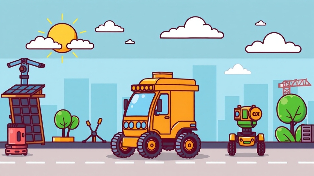 혁신상 수상 기술 특징 및 효과 (cartoon 스타일)