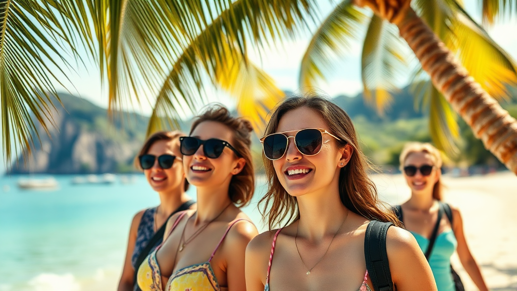 건기 날씨와 옷차림 (realistic 스타일)