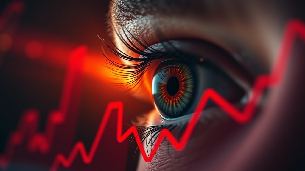 주가 하락 종목 분석 (realistic 스타일)