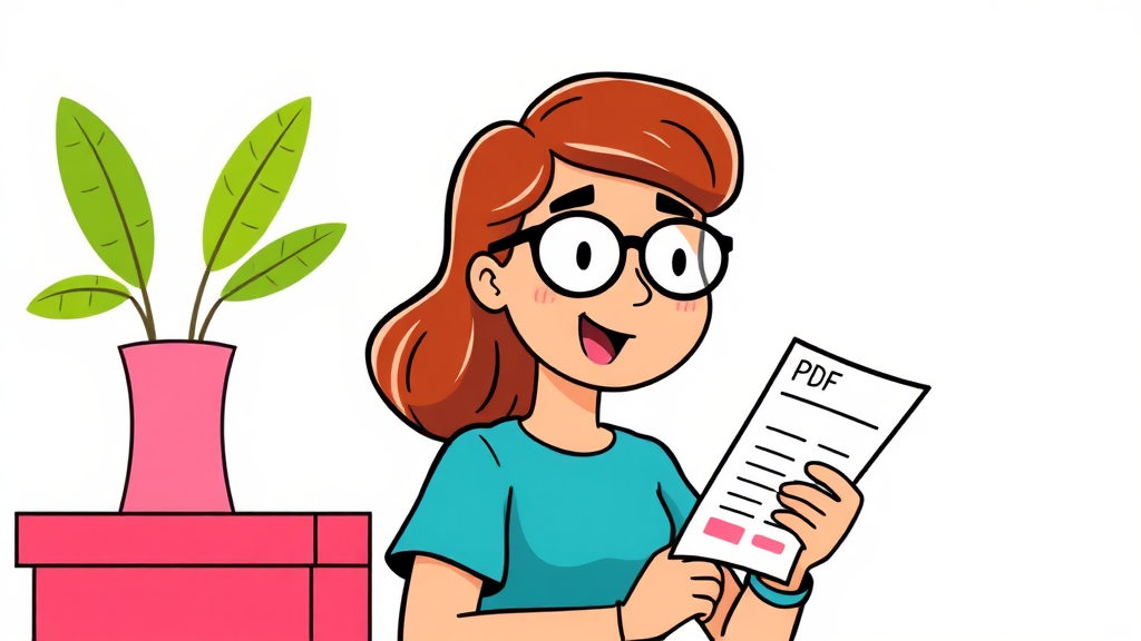 발급 시 주의사항 (cartoon 스타일)