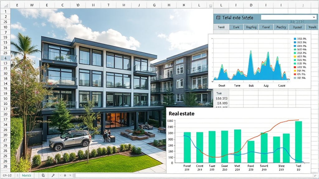 매물 분석 자동화 및 주의사항 (realistic 스타일)