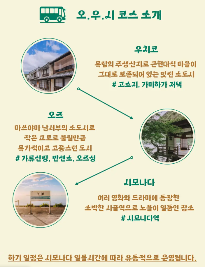마쓰야마 일일투어 버스 코스 및 예약방법 (1분이면 끝) 2