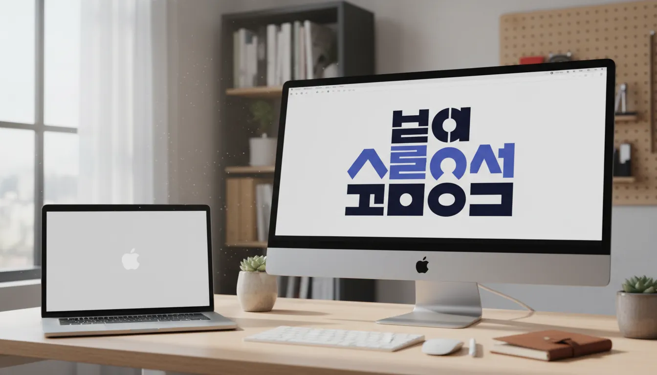 G마켓 산스 상업용 다운로드 무료 폰트 저작권 해결 1