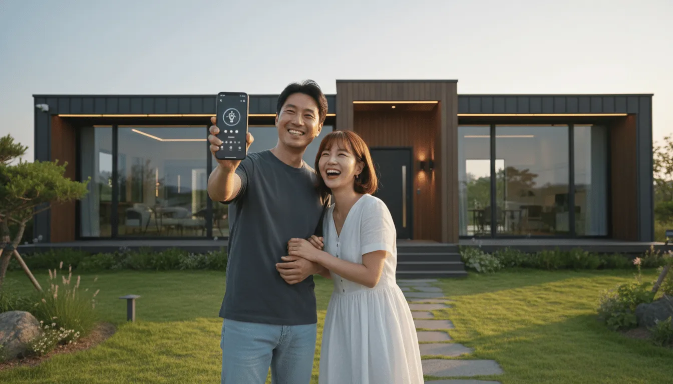 삼성주택 모듈러 스마트홈 평당 건축 단가 시공 비용, 미래형 전원주택 완벽 정리 1