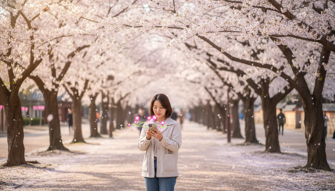카카오맵 벚꽃지도 실시간 개화상황 확인 방법 및 명소 추천 1