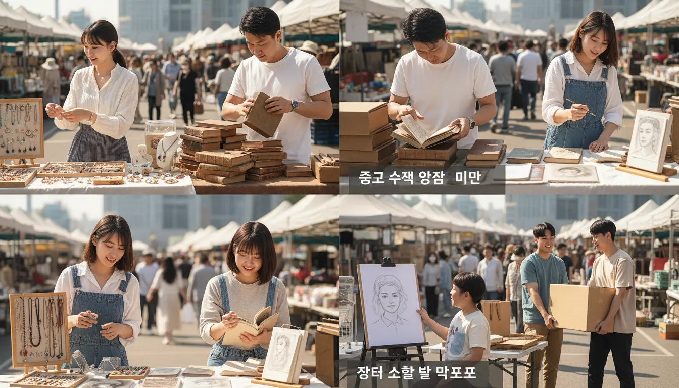 벼룩시장에서 찾을 수 있는 다양한 단기 알바 종류