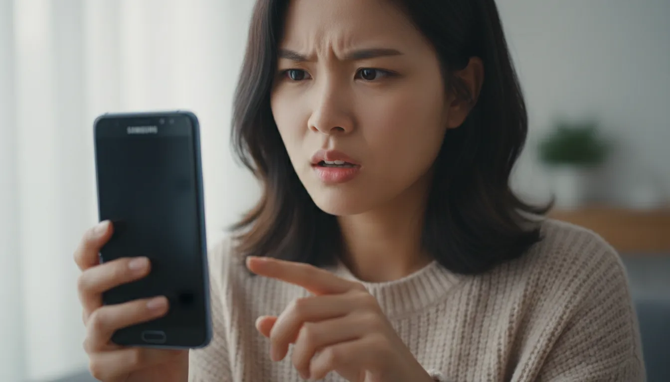 갤럭시 화면 터치 안됨 먹통 현상 강제 재부팅 (응급처치)