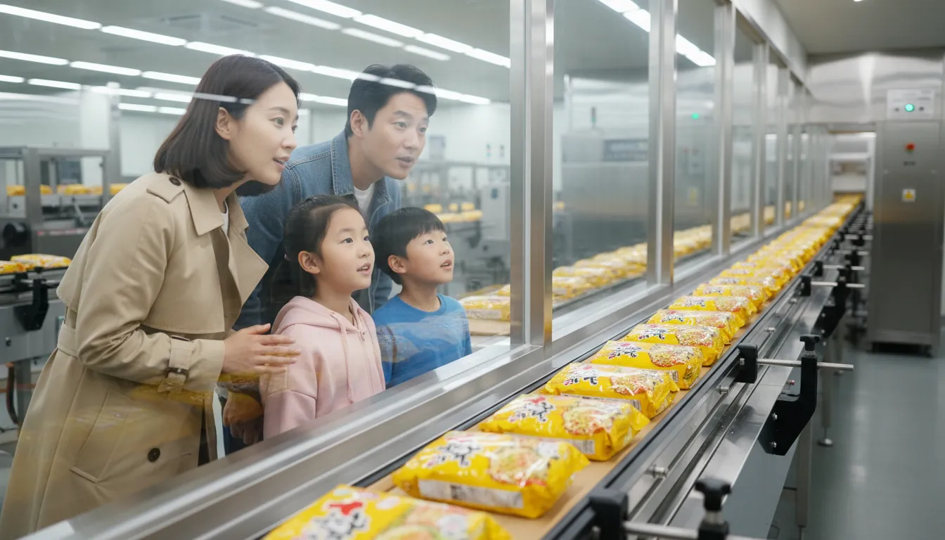 삼양라면 공장 견학 신청 방법 및 생산 공정 안내 6