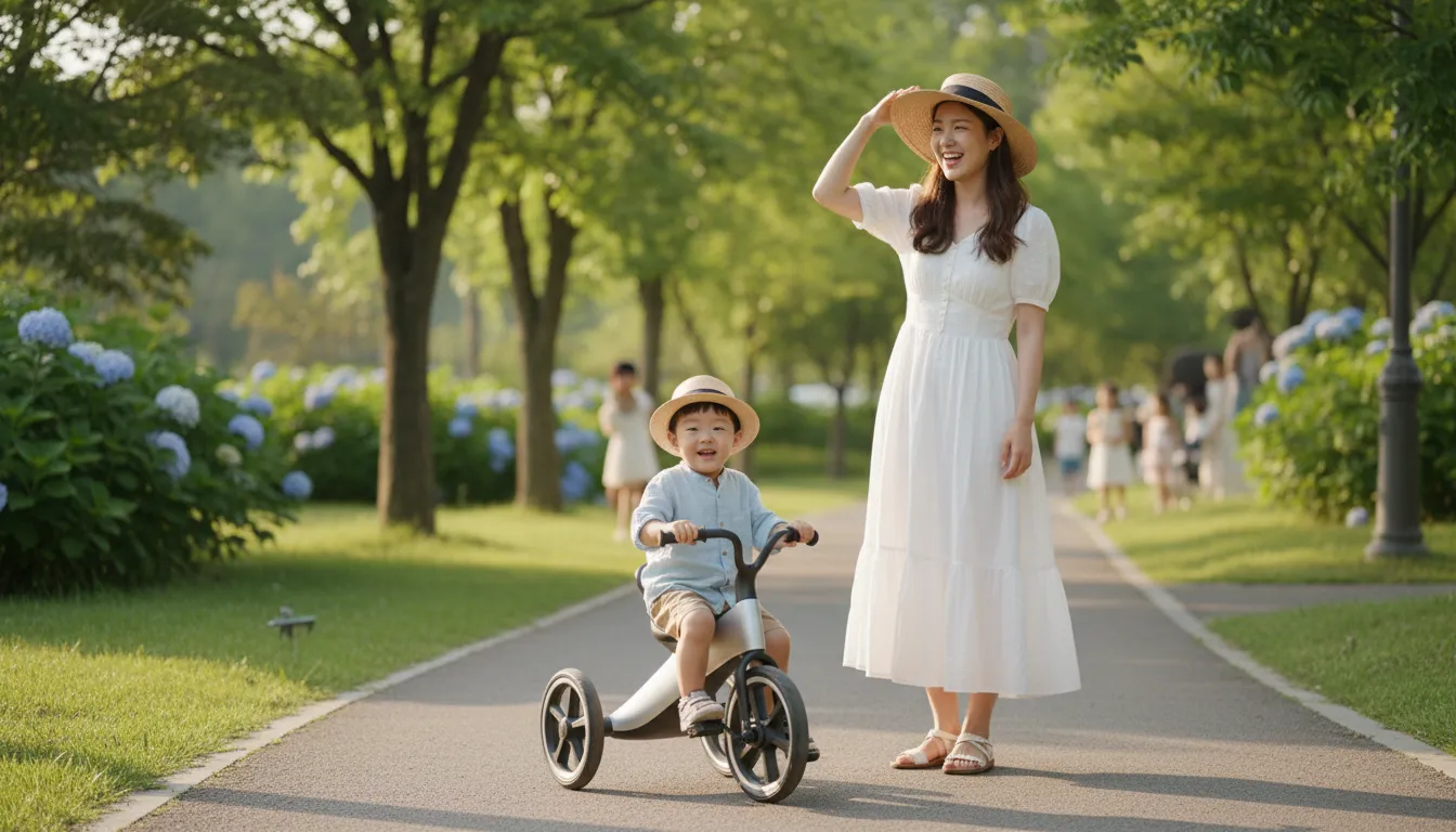 올보르 앨빈 트라이크 접는법 및 사용후기 (3초 폴딩 꿀팁) 1
