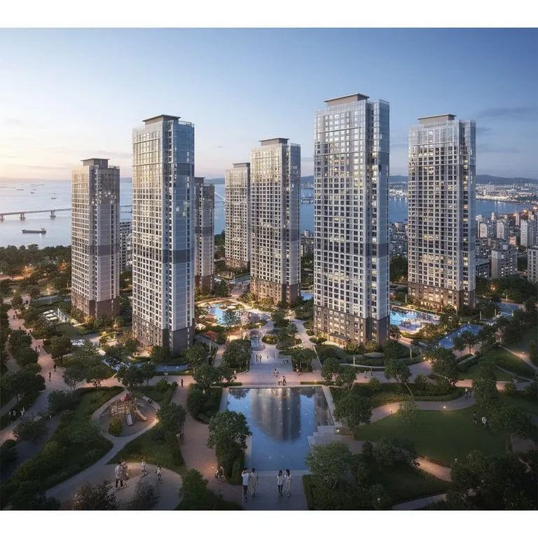 송도 럭스오션 SK뷰 1114세대·최고 49층, 단지정보 정리 2